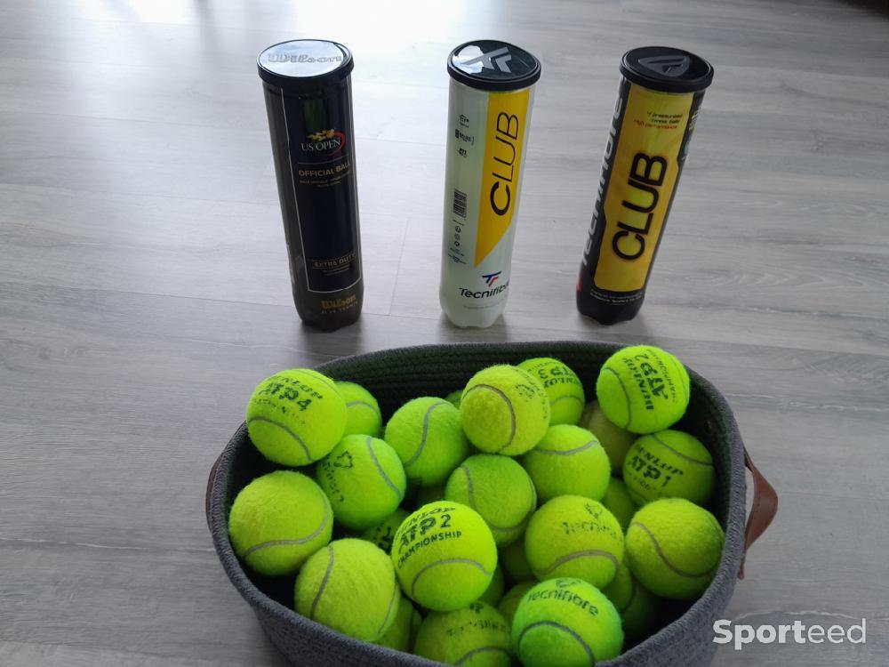 Tennis - Lot balles de tennis  - photo 1