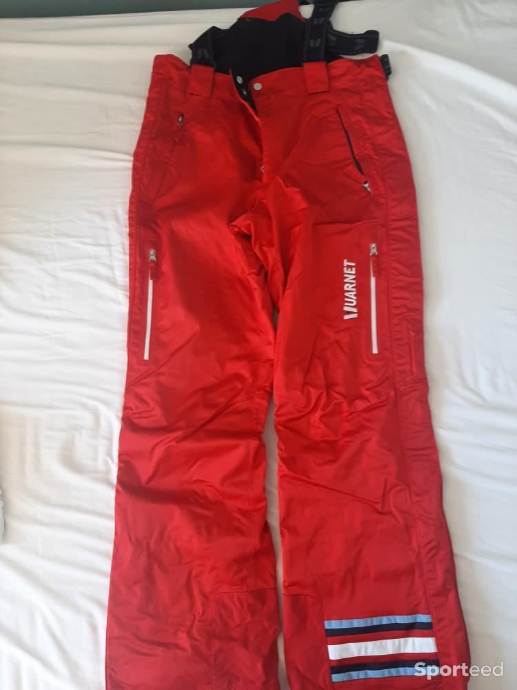 Ski alpin - Pantalon salopette Colmar rouge - photo 2