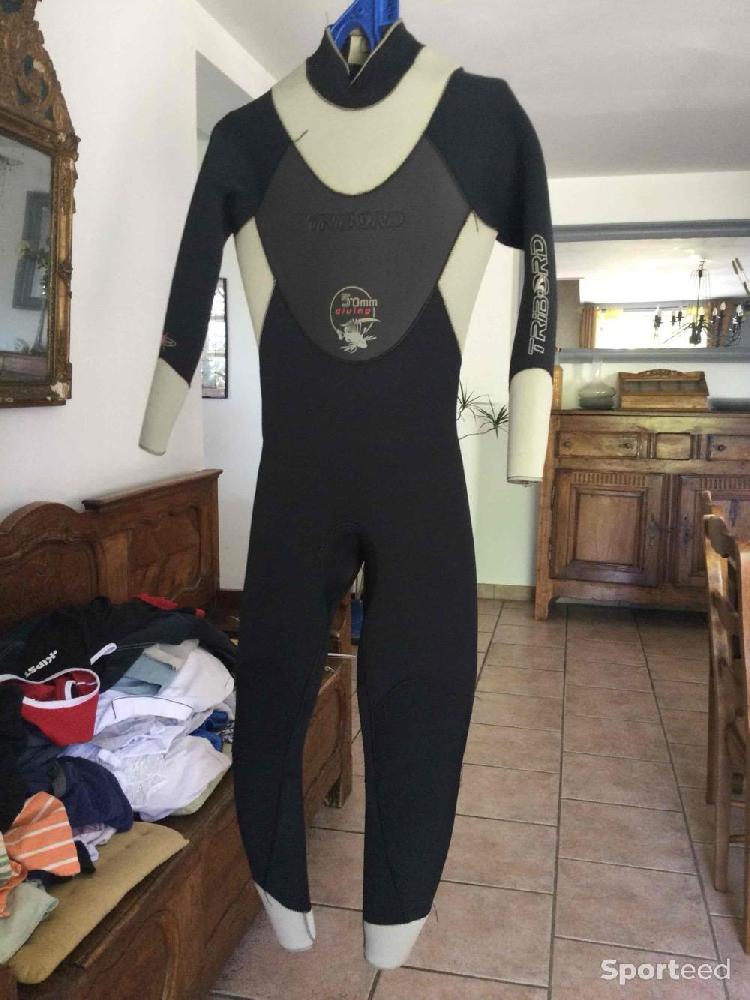 Bodyboard - Man combinaison TRIBORD 5 mm taille M L  - photo 1