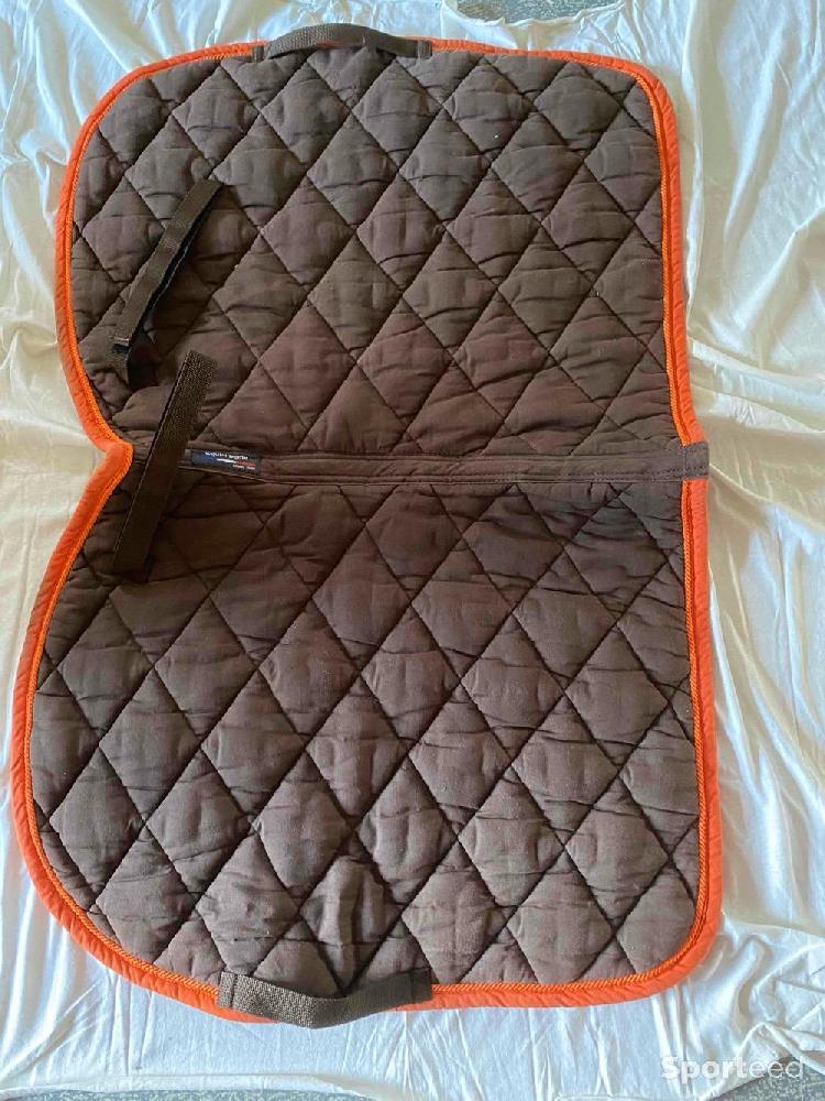 Equitation - Tapis de selle Equi-Thème Orange / Marron - photo 2