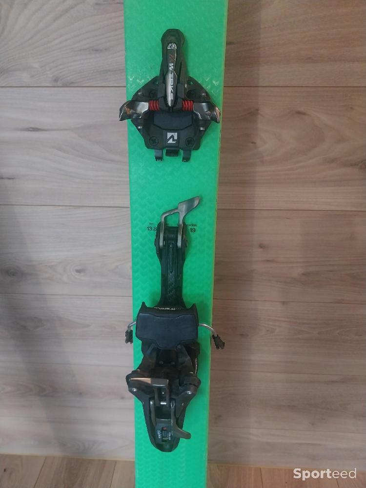 Ski alpin - Skis Black Crows Navis Freebird + Peaux Colltex - photo 2