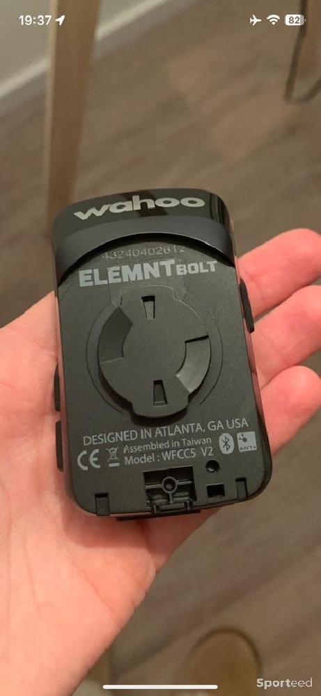 Accessoires électroniques - Wahoo Elemnt Bolt V2 - photo 5