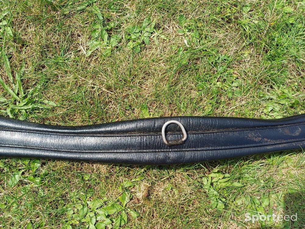 Equitation - Sangle ergonomique en cuir pour cheval - photo 1