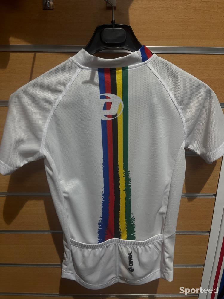 Vélo route - Maillot enfant 8ans onda  - photo 2