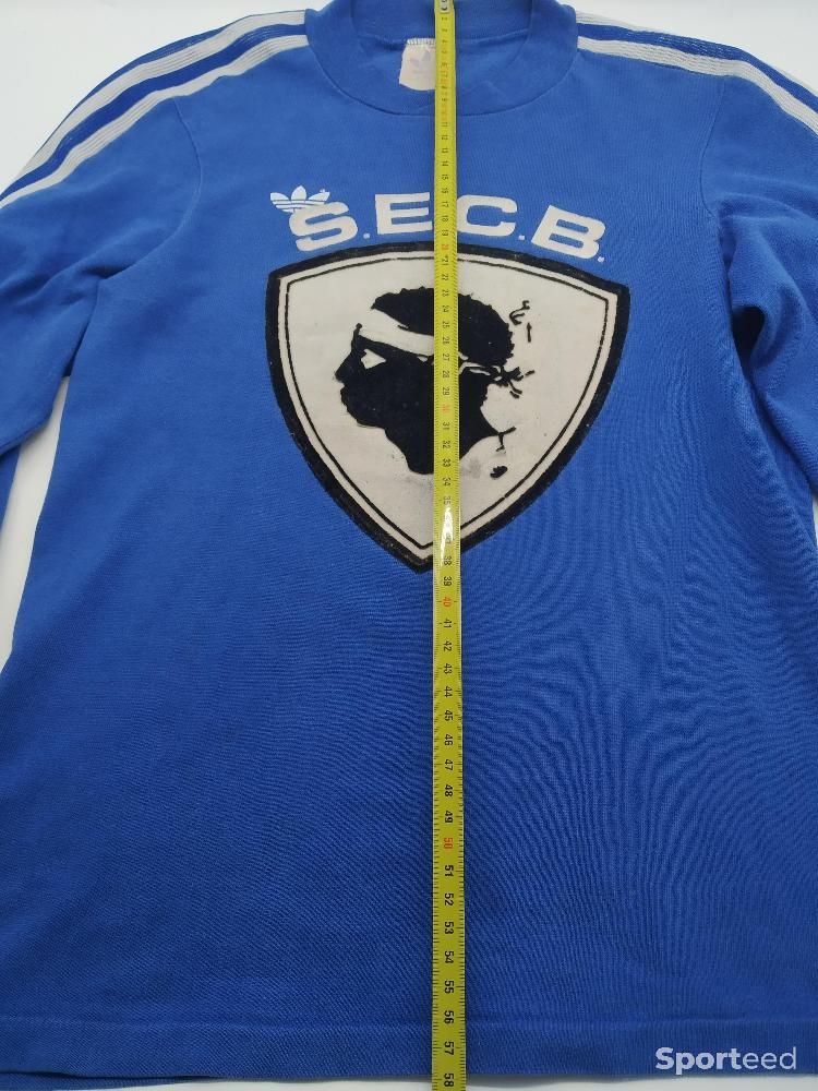 Football - SEC Bastia - Maillot Coton 1977-1978 Épopée UEFA - photo 2