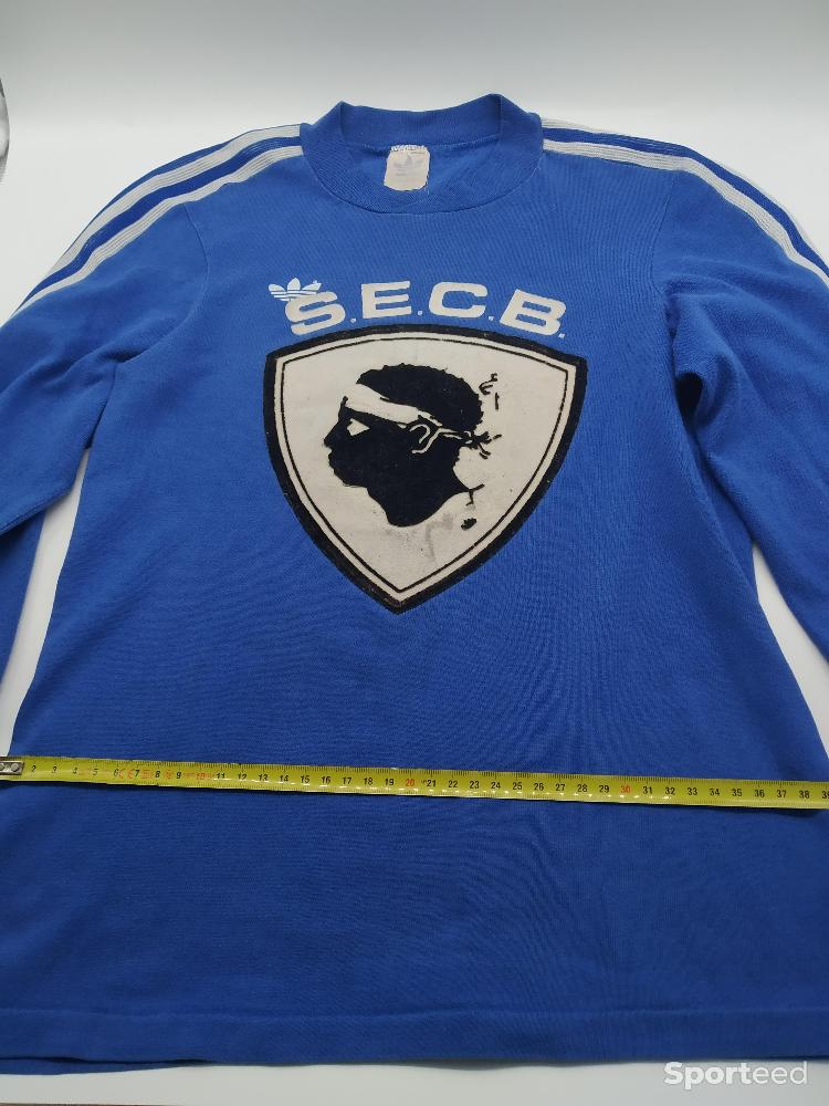 Football - SEC Bastia - Maillot Coton 1977-1978 Épopée UEFA - photo 3