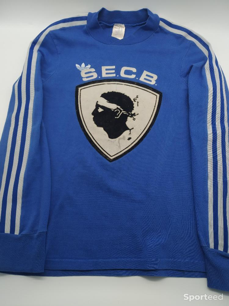 Football - SEC Bastia - Maillot Coton 1977-1978 Épopée UEFA - photo 4