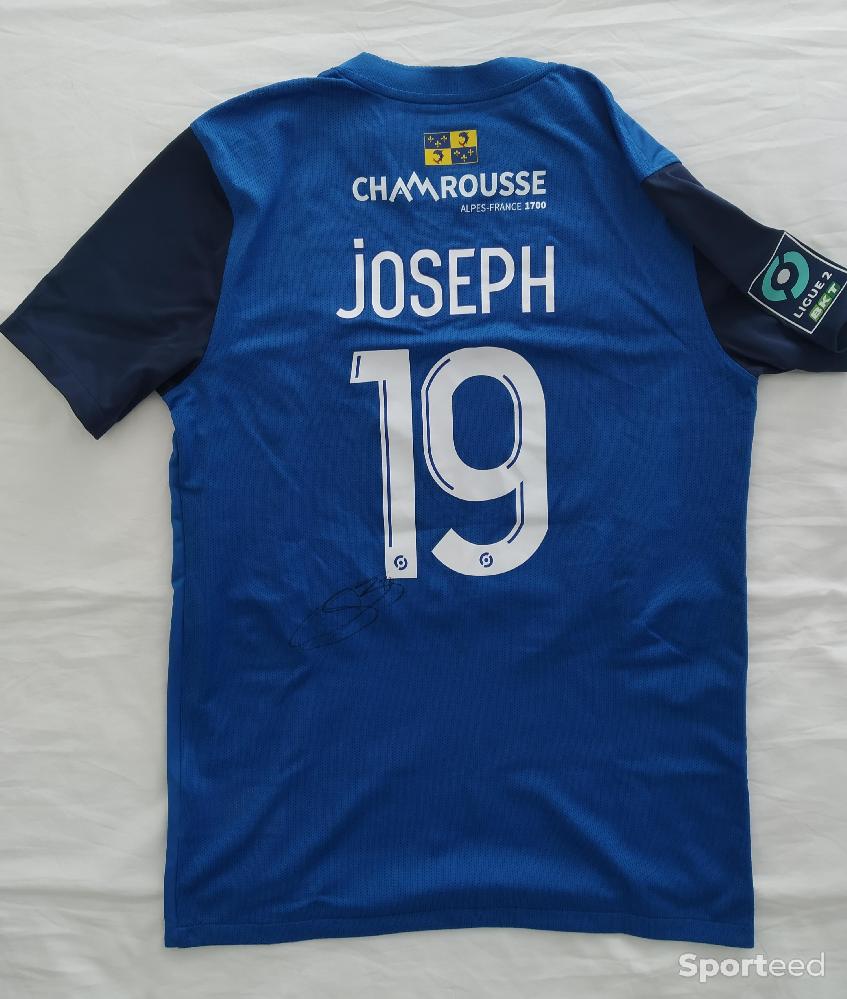 Football - Maillot Porté/Signé/Certifié par Lenny Joseph - Grenoble Foot 38 - photo 2