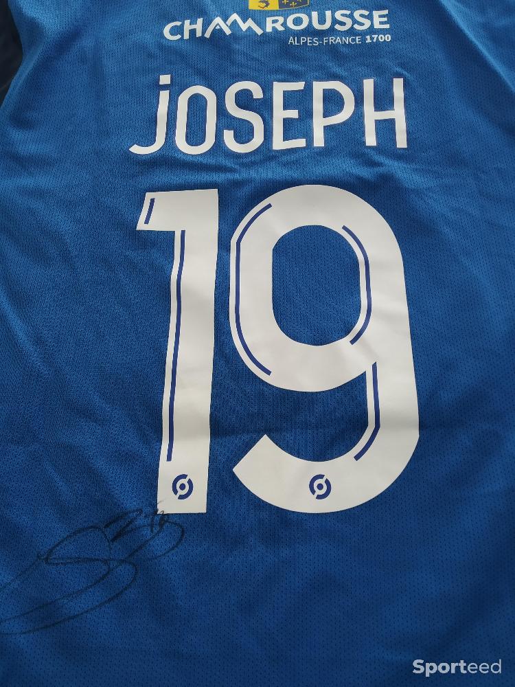 Football - Maillot Porté/Signé/Certifié par Lenny Joseph - Grenoble Foot 38 - photo 3