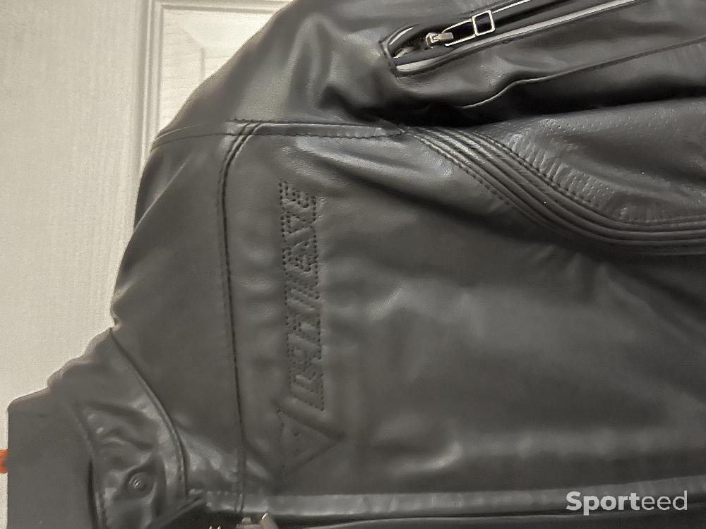 Moto route - Manteau cuir Dainese  - photo 3