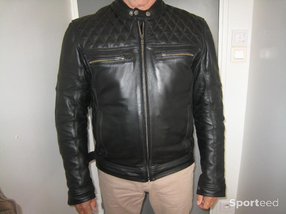 Moto route - BLOUSON CUIR  - photo 1