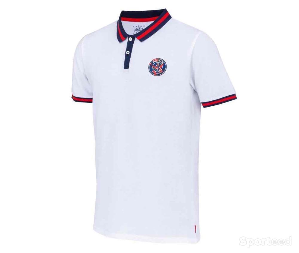 Skateboard / Longboard -  Polo PSG Blanc Homme - photo 1