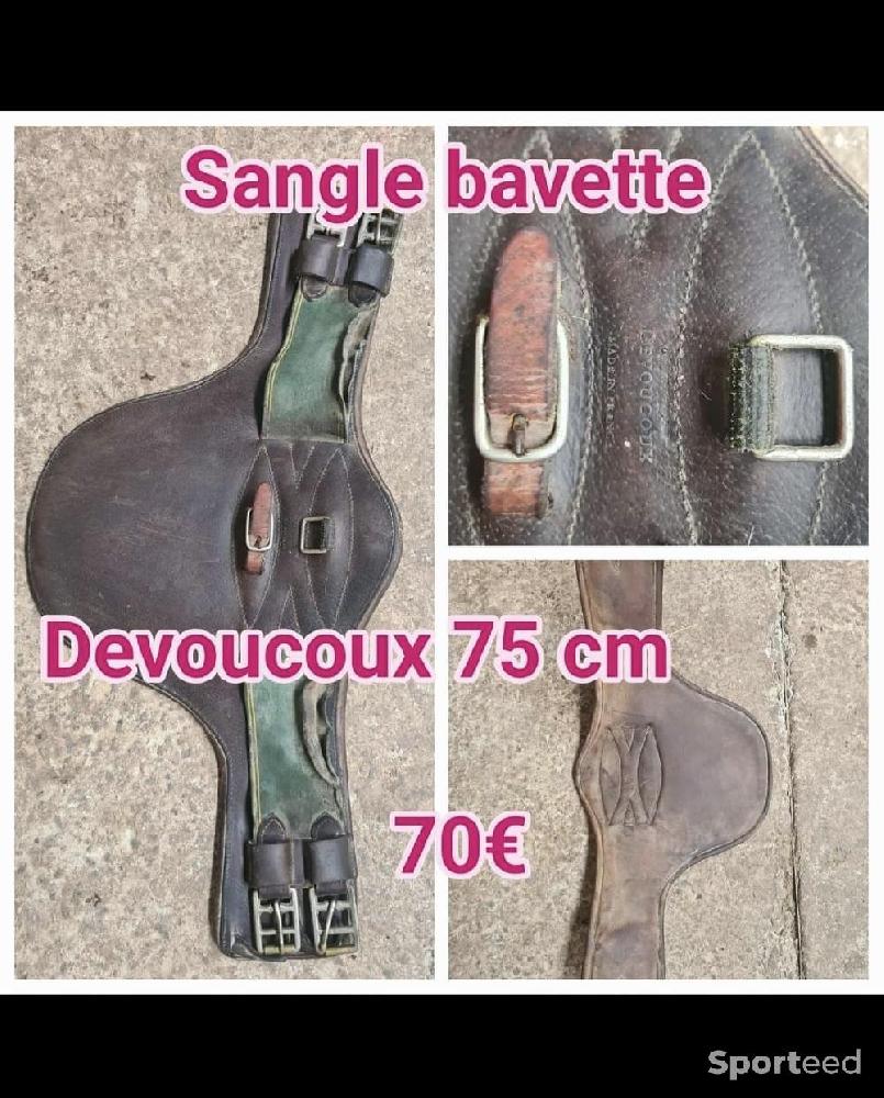 Equitation - Sangle bavette courte devoucoux - photo 1