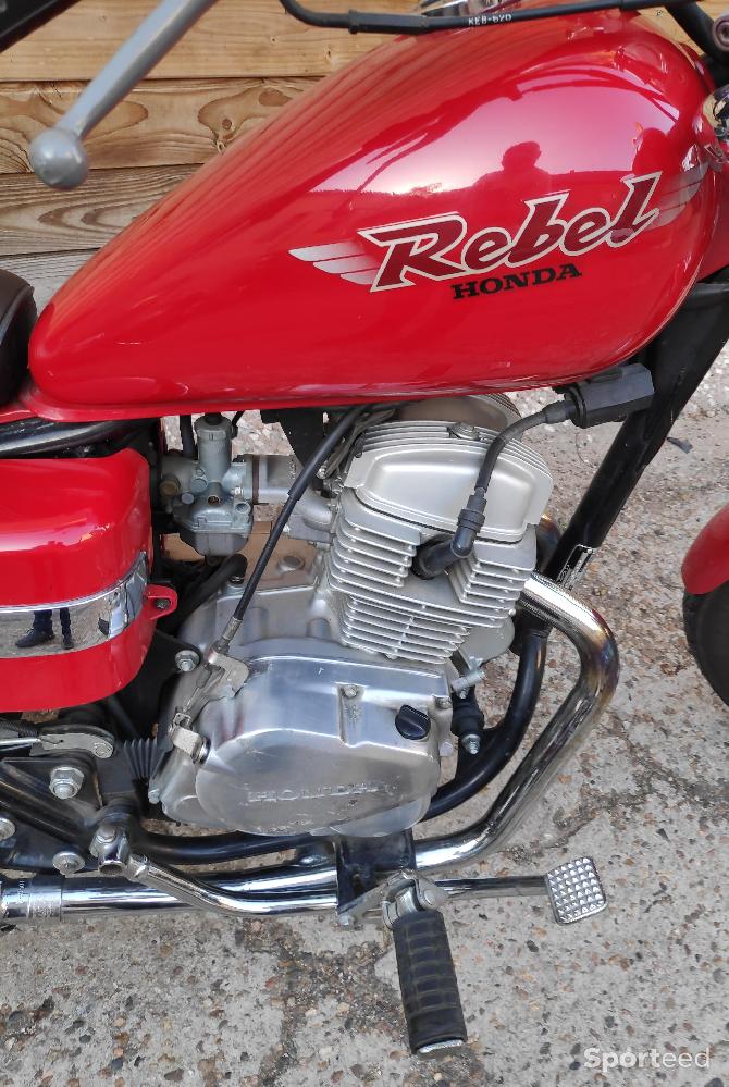 Moto route - HONDA CA 125 REBEL - photo 5