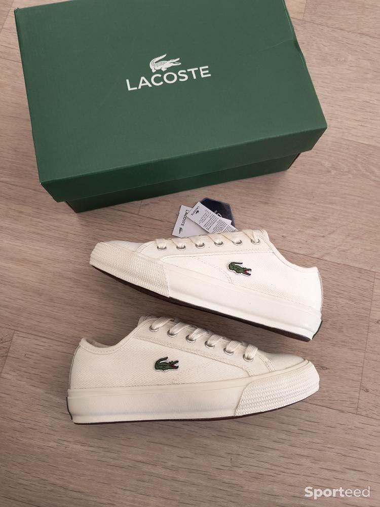 Sportswear - Baskets chaussures Lacoste backcourt neuves taille 37 - photo 1