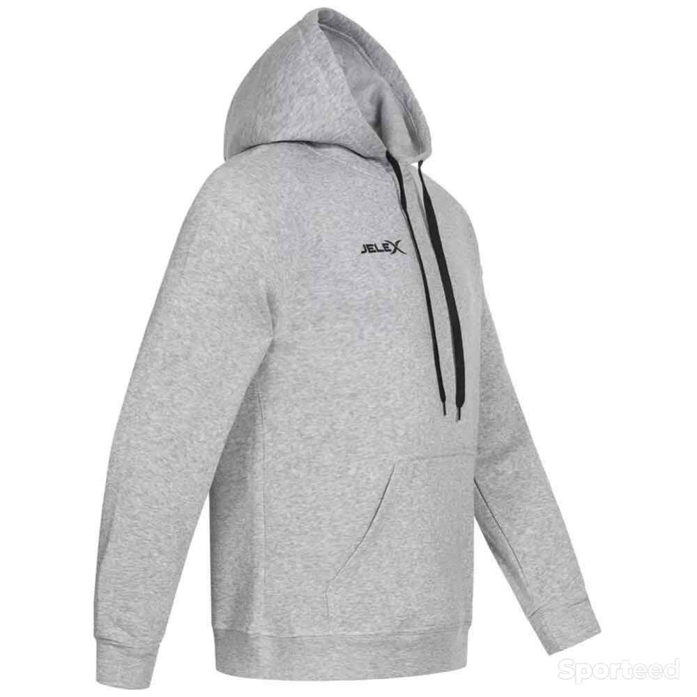 Sportswear -  Sweat Capuche Homme Jelex Gris - photo 2