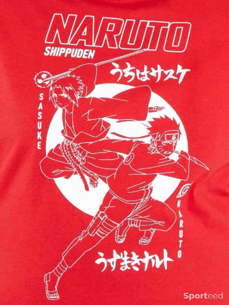 Sportswear -  T-shirt Naruto Homme Rouge - photo 3