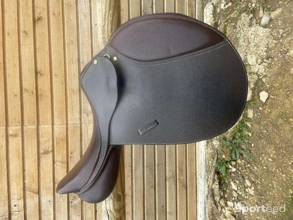 Equitation - Selle mixte Éric Thomas Fitter 17,5” - photo 2