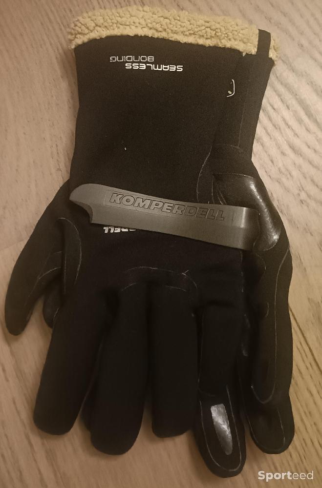 Ski de randonnée - Gants Komperdell Thermo + Seamless Bonding NoirBlanc Taille XL - Neuf avec étiquette - Équipement de sport - photo 1