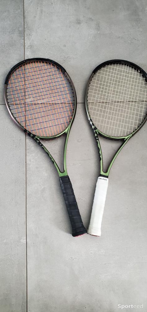 Tennis - Wilson Blade 98S v8 lot de deux cordées  - photo 1