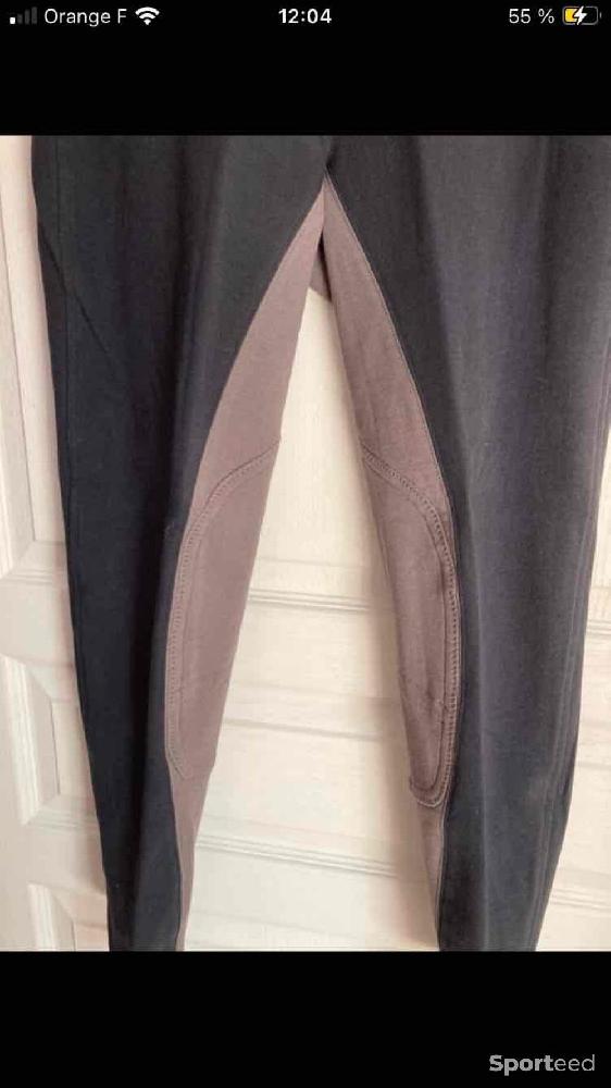 Equitation - Pantalon d’équitation femme Equicomfort noir/gris 44 - photo 3