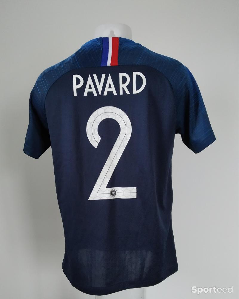 Football - Maillot Benjamin Pavard - Équipe de France Coupe du Monde 2018 - photo 1