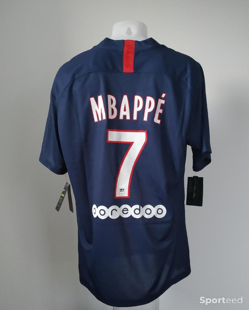 Football - Maillot Kylian Mbappé neuf avec étiquettes - Paris Saint Germain saison 2019-2020 - photo 1