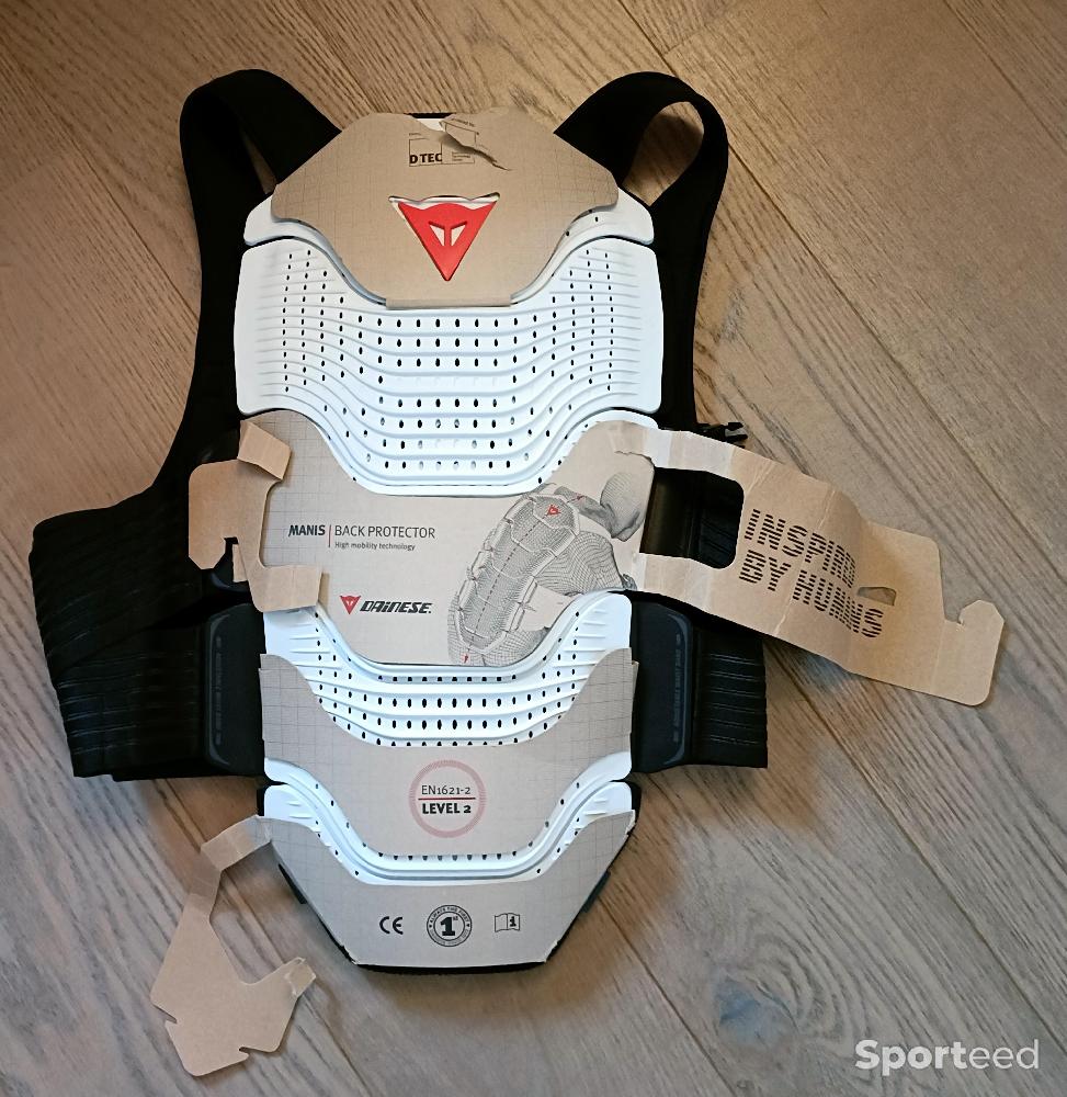 Ski alpin - Dainese Manis Back Protector Noir/Blanc M.49 - Neuf  - photo 2