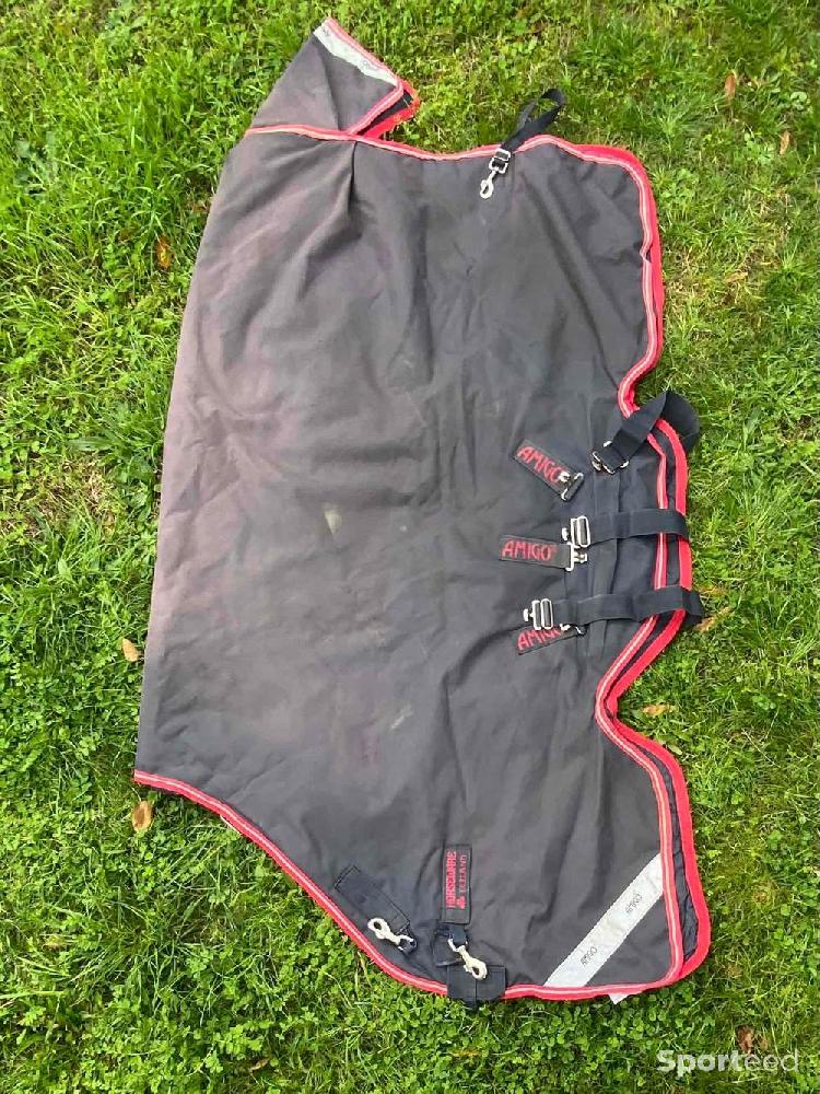 Equitation - Couverture HORSEWEAR AMIGO Bravo 12 Plus Turnout 250g - photo 2