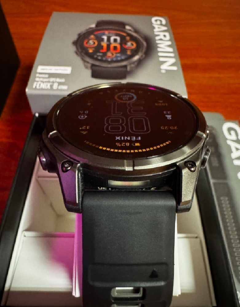 Golf - Garmin Fenix 8 Amoled Sapphire Titane 47Mm - photo 4