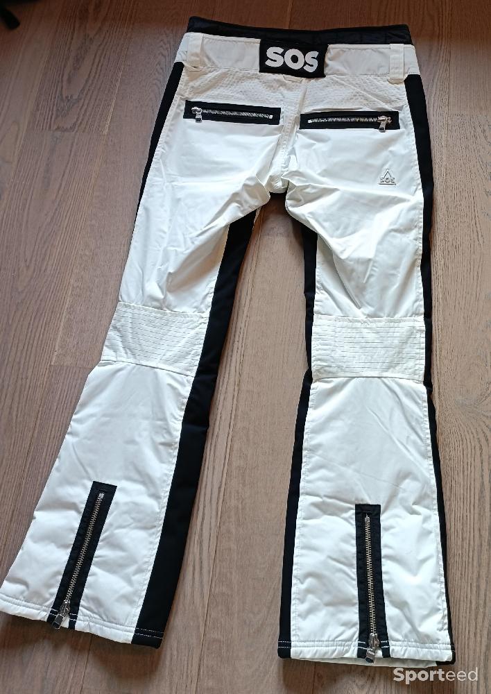 Ski alpin - Pantalon Femme SOS Women BS Doll Pant White Cloud 42 - Neuf avec Étiquette - photo 3