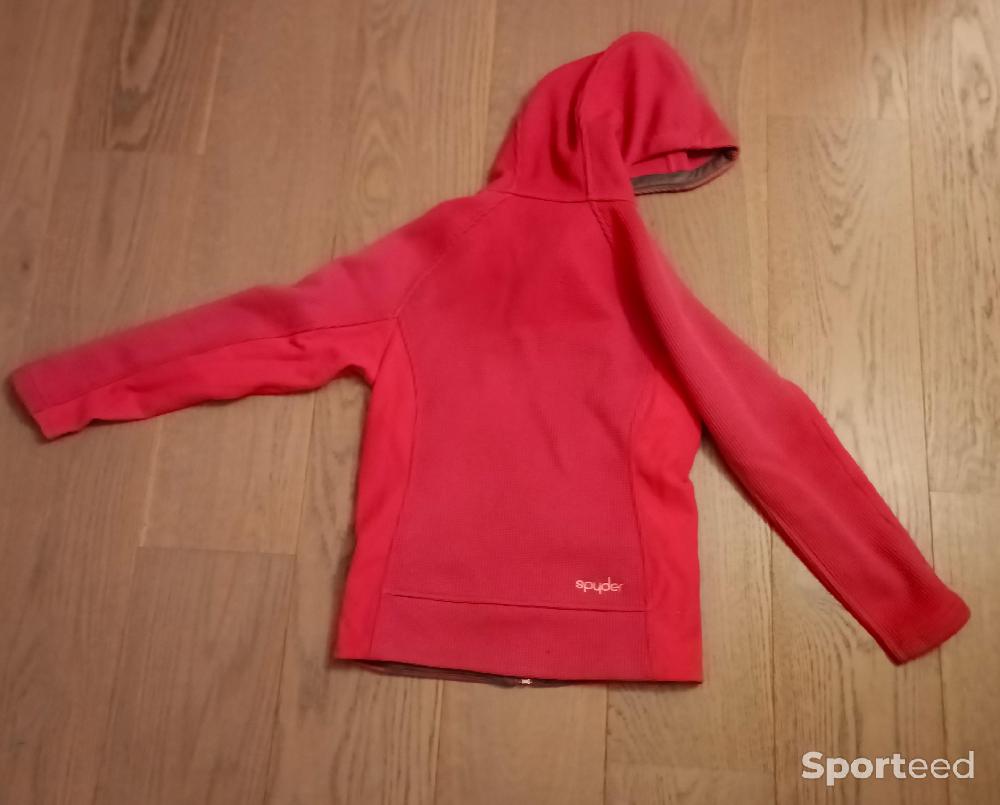 Ski alpin - Pull Spider Core Sweater JR Rose M - Très bon état - photo 4