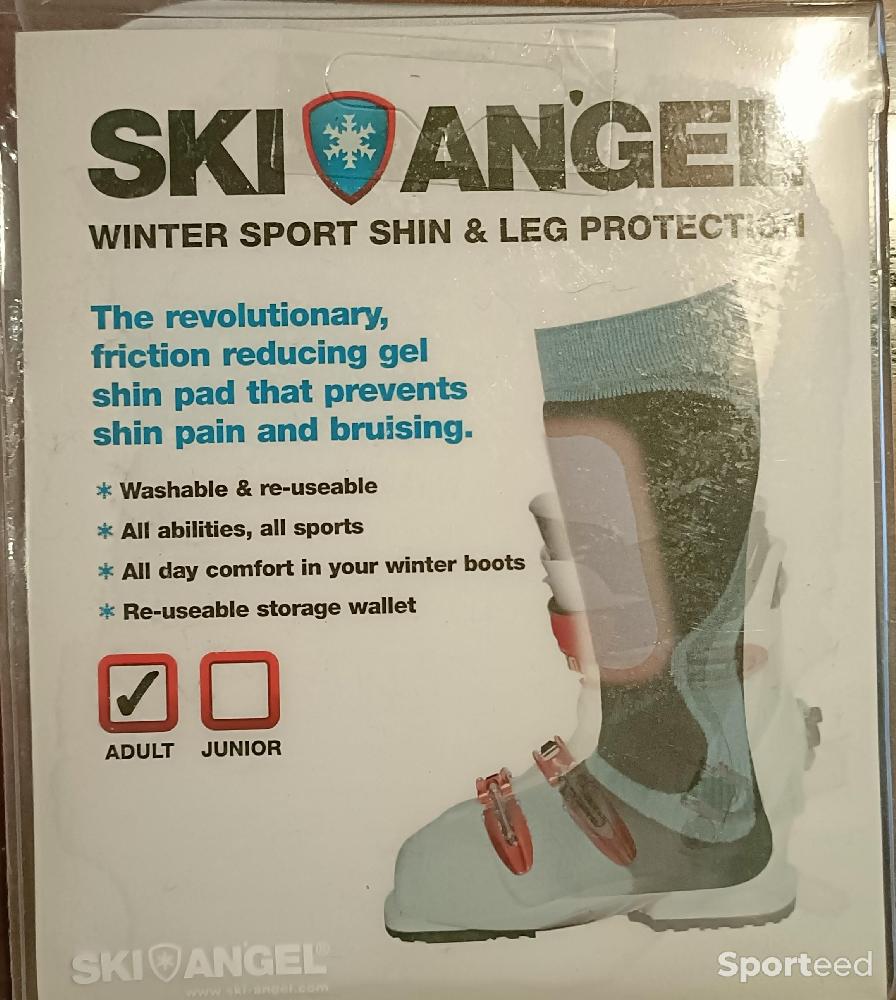 Ski alpin - Protèges tibias de Ski an'gel, transparents, taille adulte - photo 1