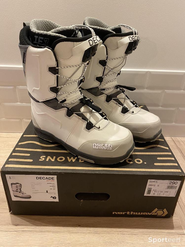 Snowboard - Boots snowboard Northwave Decade white - photo 1