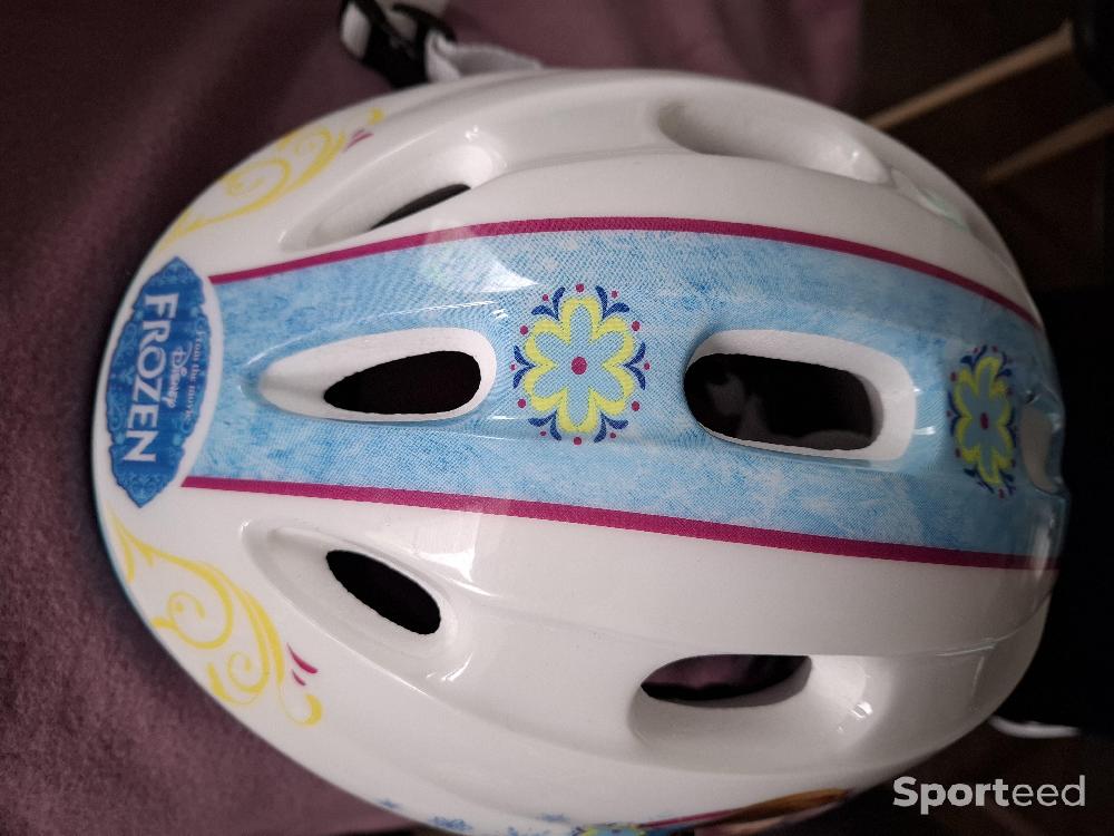 Vélo tout terrain - VTT - Casque vélo enfant Reine des Neiges (taille S, tour de tête 54 – 56 cm) - photo 3