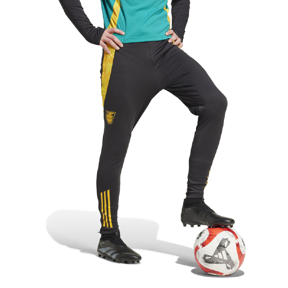 Football - ADIDAS - Survêtement JAMAIQUE 2024/2025 - Officiel - Noir Vert Jaune - photo 3