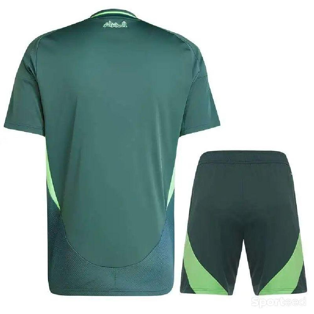 Football - ADIDAS - Ensemble Maillot et Short ALGERIE Extérieur 2024/2025 - Officiel - Vert - photo 2