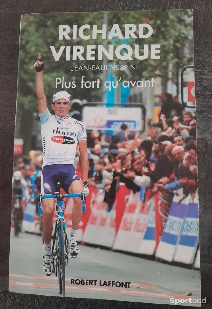 Librairie du sportif - Livre cyclisme Virenque  - photo 1