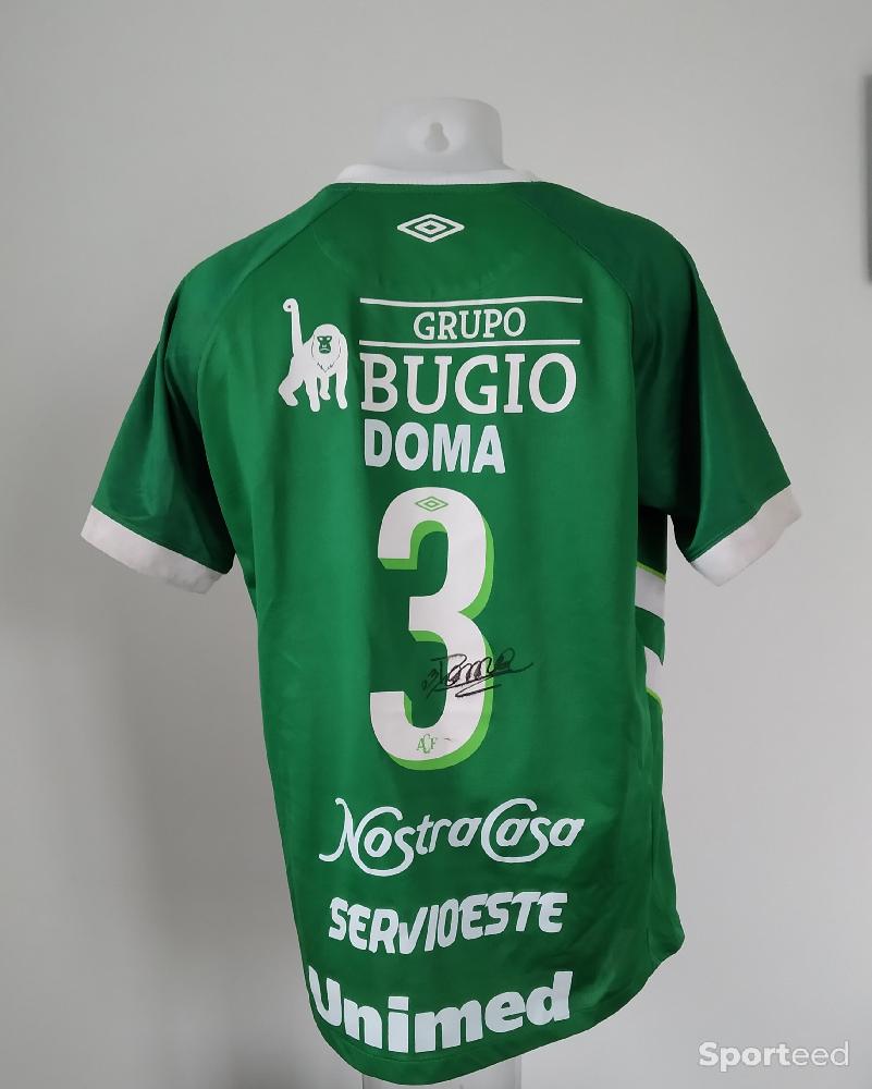 Football - Maillot Chapecoense (import Brésil) Porté/Signé par Doma - photo 2