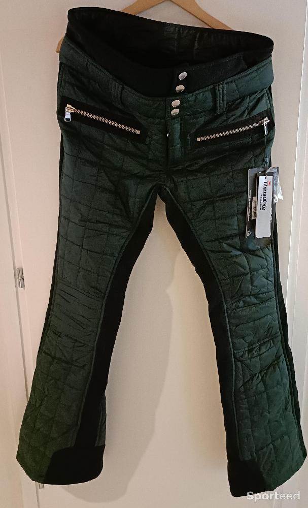 Ski alpin - Pantalon de ski SOS Women BS Gene Pant – Vert Sapin – Taille 40 – Neuf avec Étiquette  - photo 5