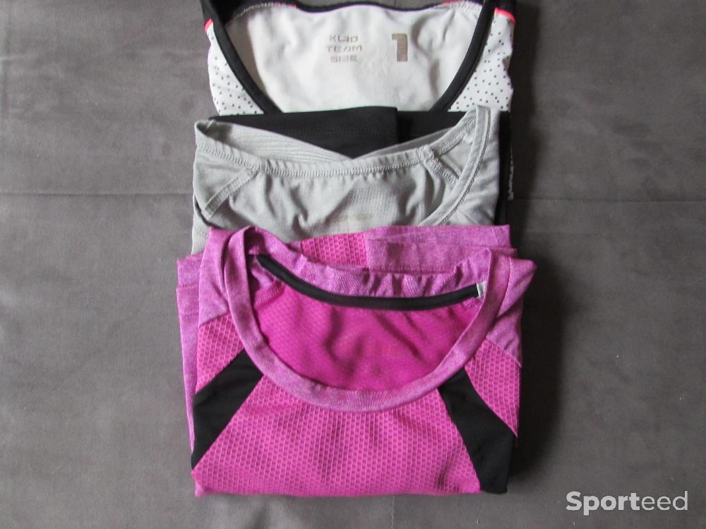 Fitness / Cardio training - 3 tee-shirts de sport - photo 1