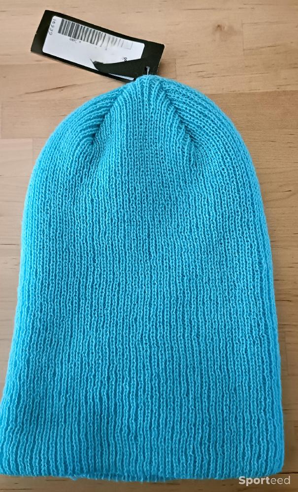 Snowboard - Never Summer – Solid Regular Beanie, Cyan - photo 1