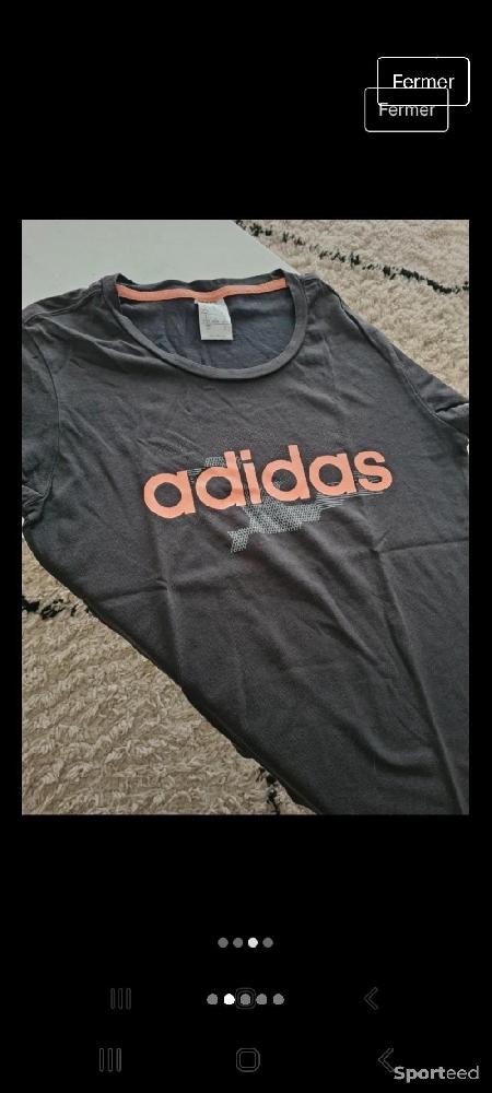 Skateboard / Longboard - Lot : 2 t-shirts Adidas - photo 2