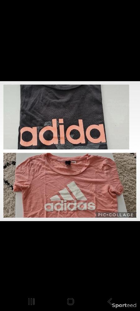 Skateboard / Longboard - Lot : 2 t-shirts Adidas - photo 1