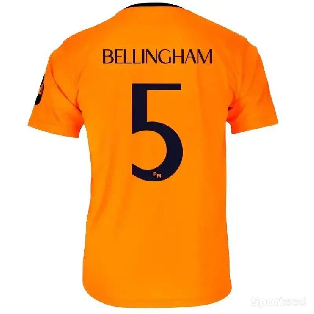 Football - Ensemble Real Madrid BELLINGHAM Maillot Short Enfant/Junior - Extérieur 2024/2025 - Orange - photo 1