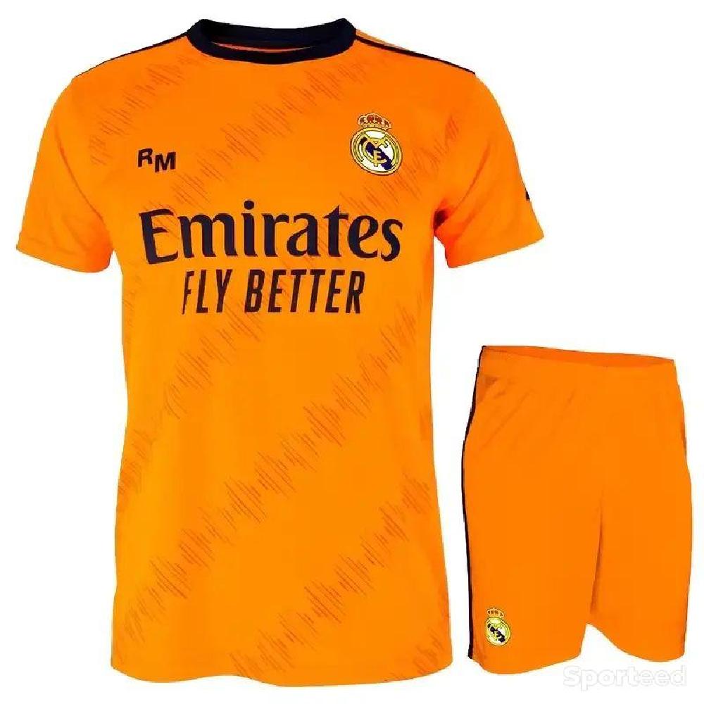 Football - Ensemble Real Madrid BELLINGHAM Maillot Short Enfant/Junior - Extérieur 2024/2025 - Orange - photo 2