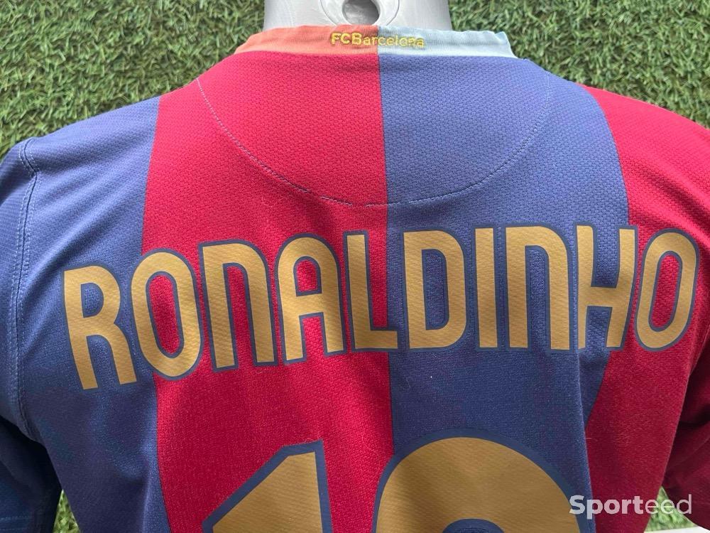 Football - Maillot Ronaldinho Barcelone  - photo 4