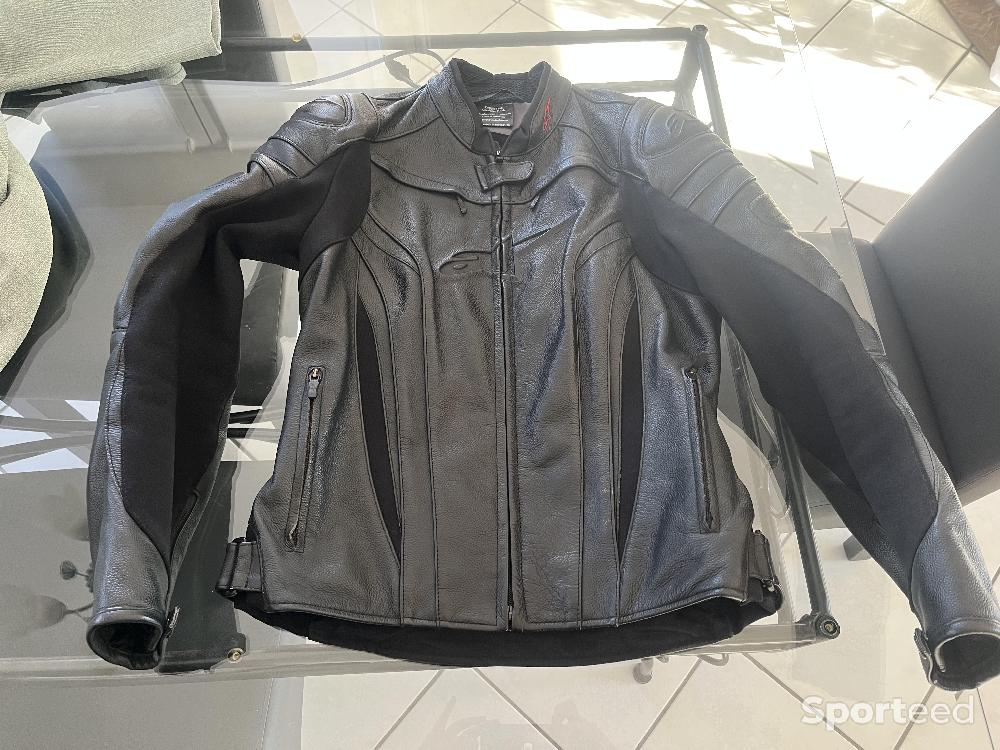 Moto route - Veste cuir moto Alpinestars - photo 1