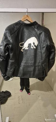 Moto route - Veste cuir furygan - photo 3