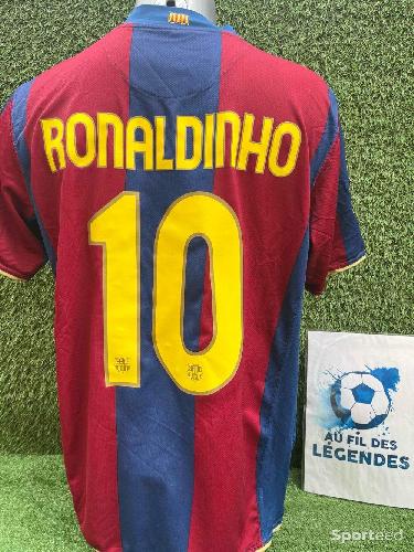 Football - Maillot Ronaldinho Barcelone  - photo 6